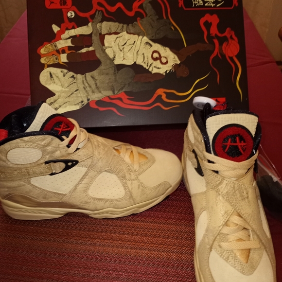 Rui Hachimura Jordan 8 size 7.5 - Picture 3 of 3